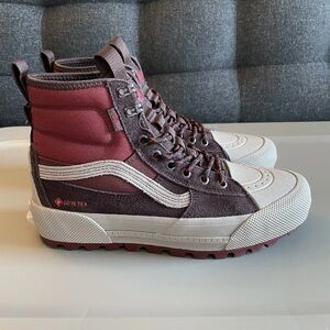 Vans SK8-HI MTE Gore-Tex Bitter Chocolate Boot Hiking MTE 3 GTX NEW Mens Sz 8